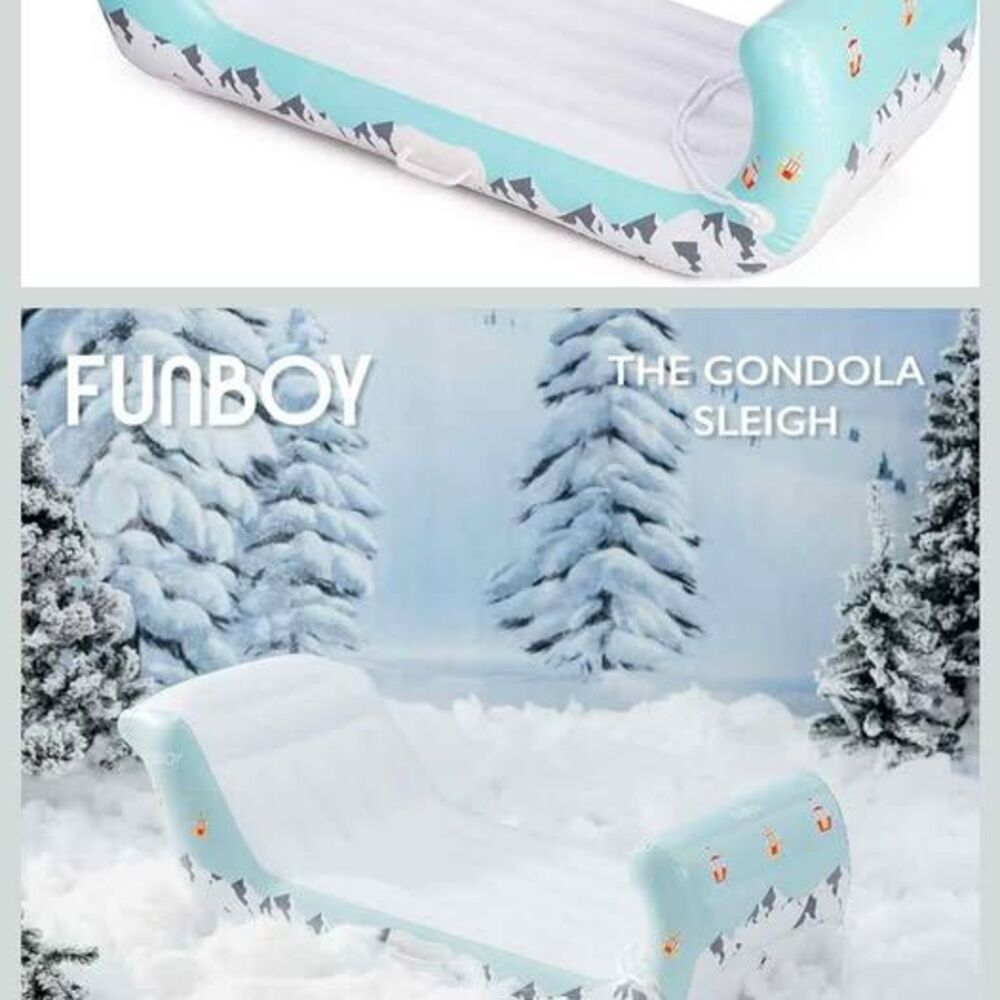 FUNBOY Inflatable Alpine Mountain Sleigh